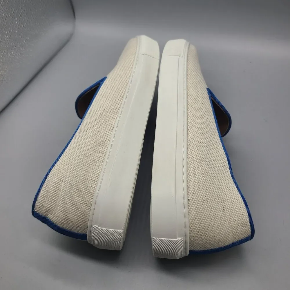 Stubbs & Wootton mens canvas Sneakers Loafers slip-on Shoes sz 10 EE NEW